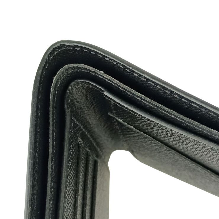 Louis Vuitton Wallet M60662 Black Epi Men's Excellent Condition