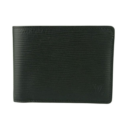 Louis Vuitton Wallet M60662 Black Epi Men's Excellent Condition