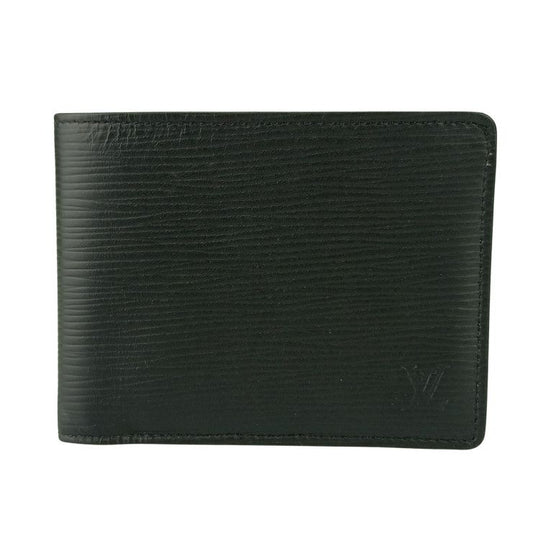Louis Vuitton Wallet M60662 Black Epi Men's Excellent Condition
