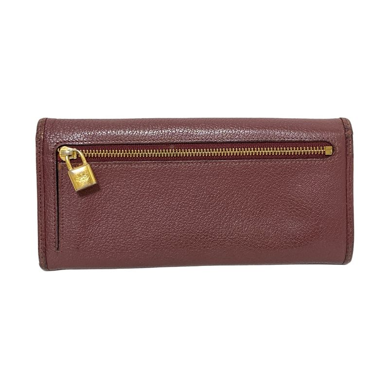 Loewe Long Wallet - Dark Brown Leather