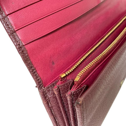 Loewe Long Wallet - Dark Brown Leather