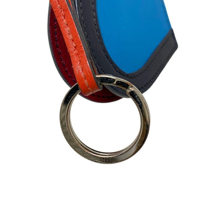 Hermes Strap Camaille Blue Zanzibar and Orange Poppy Clochette