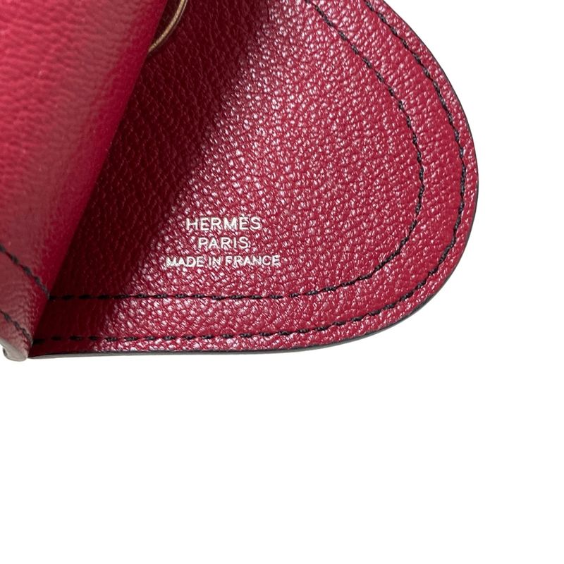 Hermes Strap Camaille Blue Zanzibar and Orange Poppy Clochette