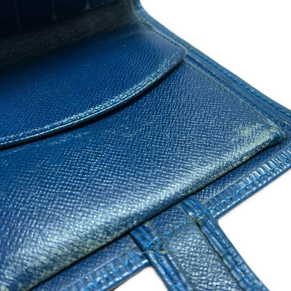 Louis Vuitton Epi Portobie Compact M63555 Toledo Blue Leather