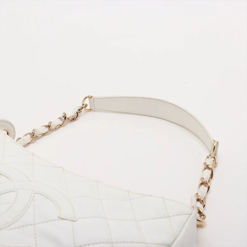 Chanel With Serial Seal Matelasse Caviar Skin Leather Chain Shoulder Bag