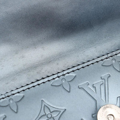 Louis Vuitton Monogram Matte Alston Blue M55125 Leather Shoulder Bag Shoulder