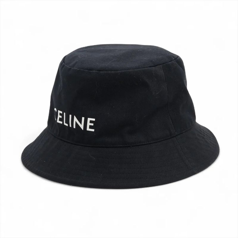 Celine Logo L Bucket Hat Bucket Hat Fashion 2au5b968p Black Men Ladies MCM