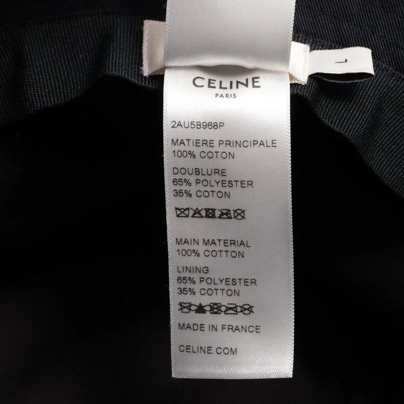 Celine Logo L Bucket Hat Bucket Hat Fashion 2au5b968p Black Men Ladies MCM