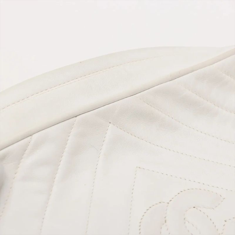 Chanel Authenticity With Card Coco Mark Lambskin Chain Leather Shoulder Bag