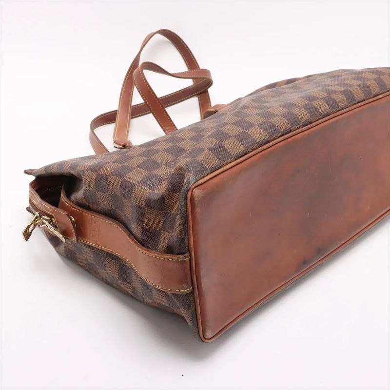Louis Vuitton Damier Colombine M99037 Leather Tote Bag Shoulder Genuine Leather