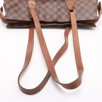 Louis Vuitton Damier Colombine M99037 Leather Tote Bag Shoulder Genuine Leather