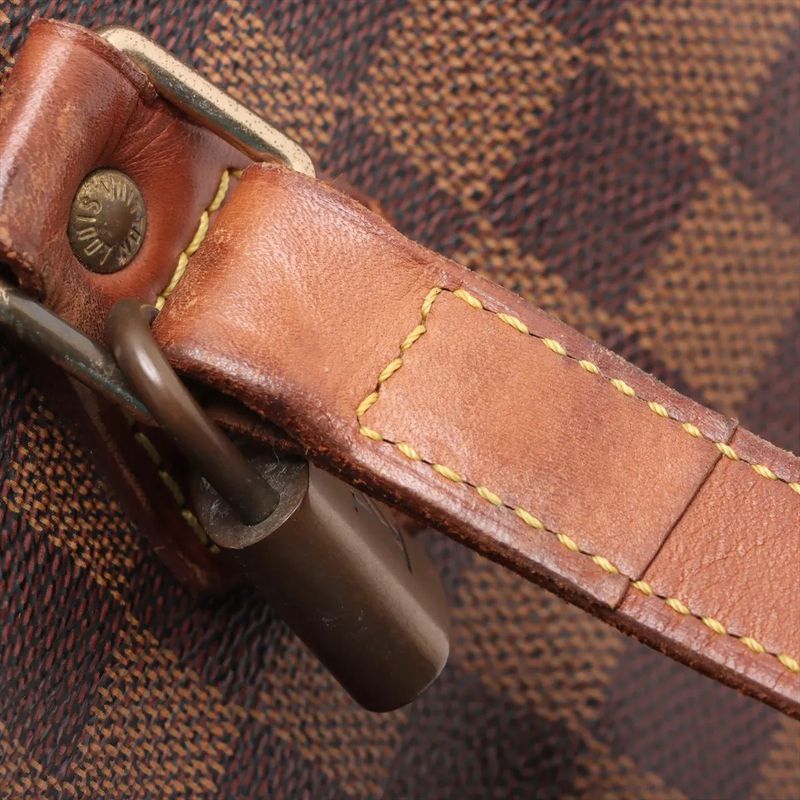 Louis Vuitton Damier Colombine M99037 Leather Tote Bag Shoulder Genuine Leather