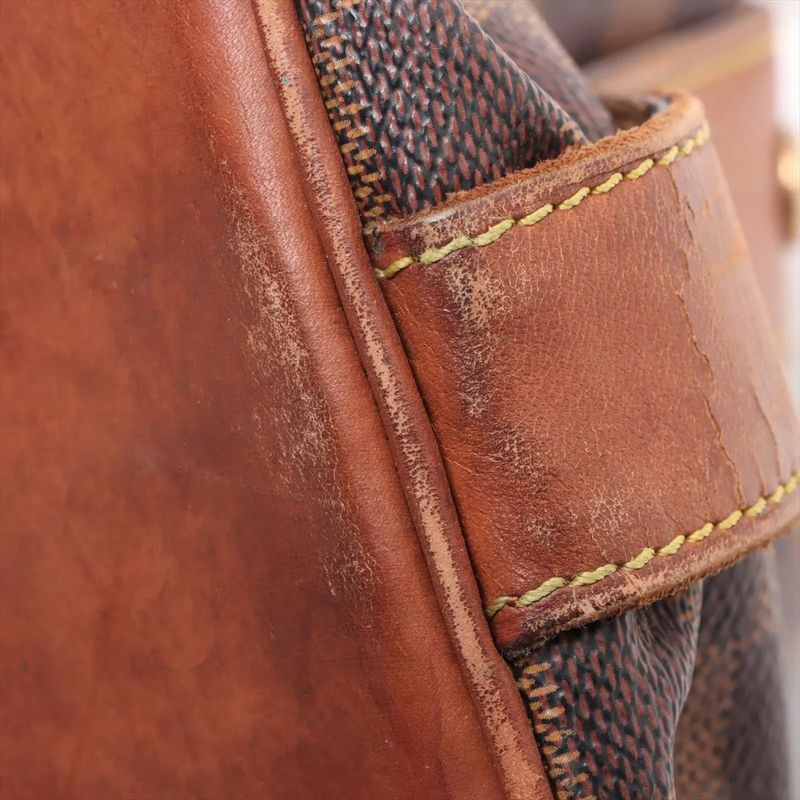 Louis Vuitton Damier Colombine M99037 Leather Tote Bag Shoulder Genuine Leather