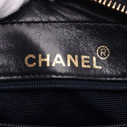 Chanel Coco Mark Lambskin Leather Chain Shoulder Bag Crossbody Women's MMM