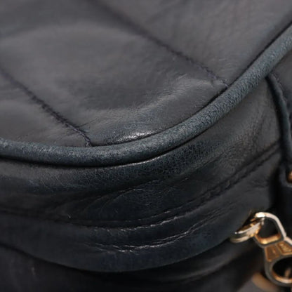 Chanel Coco Mark Lambskin Leather Chain Shoulder Bag Crossbody Women's MMM