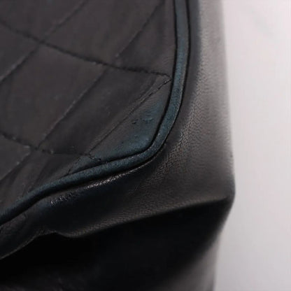 Chanel With Serial Seal Matelasse Lambskin Leather Double Flap 2WAY Chain