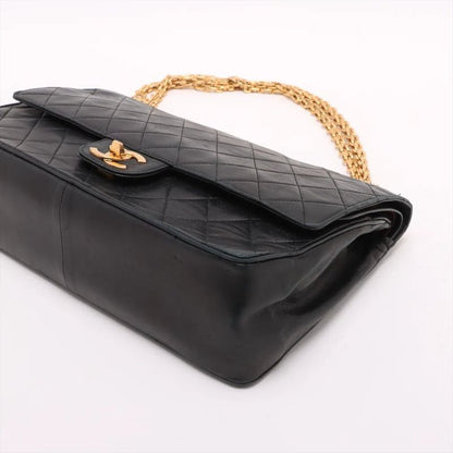 Chanel With Serial Seal Matelasse Lambskin Leather Double Flap 2WAY Chain