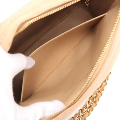 Chanel With Serial Seal Mini Matelasse Lambskin Leather Chain Shoulder Bag