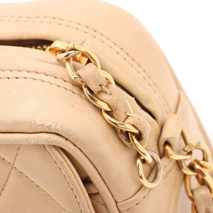 Chanel With Serial Seal Mini Matelasse Lambskin Leather Chain Shoulder Bag