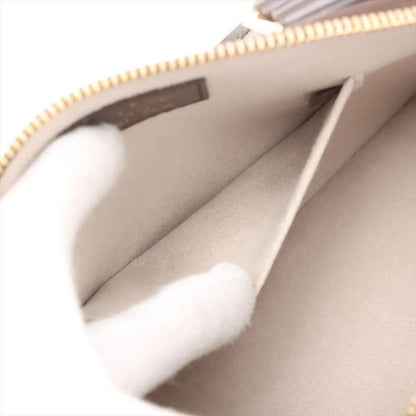 Louis Vuitton Alma BB Time Trunk M52552 Leather 2WAY Handbag Crossbody Shoulder