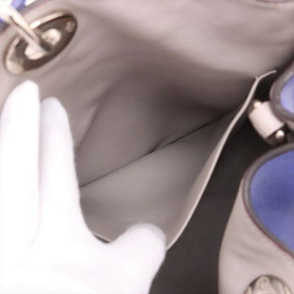 Christian Diorissimo Leather 2WAY Handbag Crossbody Tote Shoulder A4 Ladies MMM