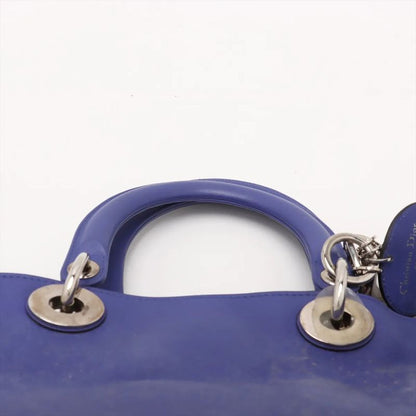 Christian Diorissimo Leather 2WAY Handbag Crossbody Tote Shoulder A4 Ladies MMM