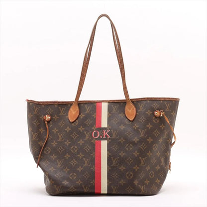 Louis Vuitton Monogram Neverfull MM M40156 Leather Tote Bag Shoulder Hand A4