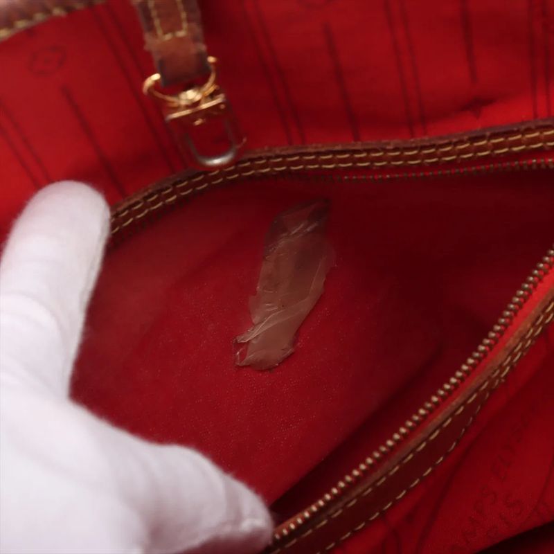 Louis Vuitton Monogram Neverfull MM M40156 Leather Tote Bag Shoulder Hand A4