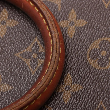 Louis Vuitton Monogram Deauville M47270 Leather Handbag Tote Genuine Leather A4