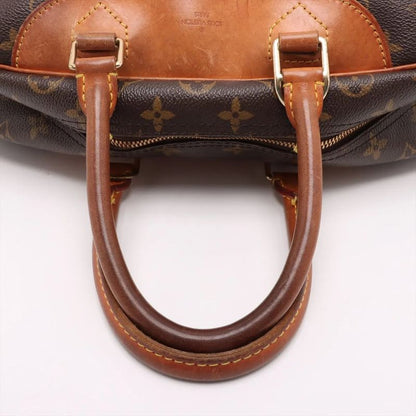 Louis Vuitton Monogram Deauville M47270 Leather Handbag Tote Genuine Leather A4