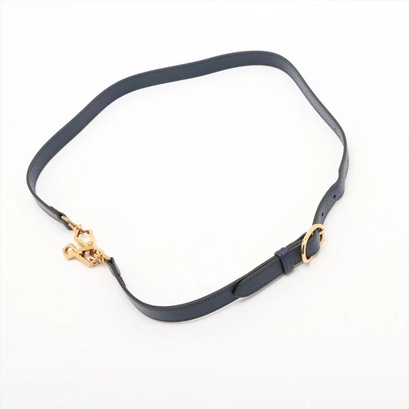 Unused Gucci Bamboo 1947 GG Logo 678489 Leather 2WAY Handbag Crossbody Shoulder