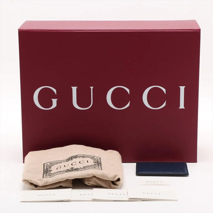 Unused Gucci Bamboo 1947 GG Logo 678489 Leather 2WAY Handbag Crossbody Shoulder