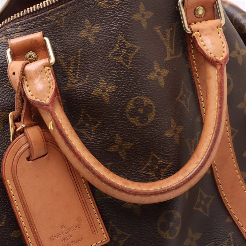 Louis Vuitton Monogram Keepall Bandoliere 50 M41416 Leather Boston Bag Business