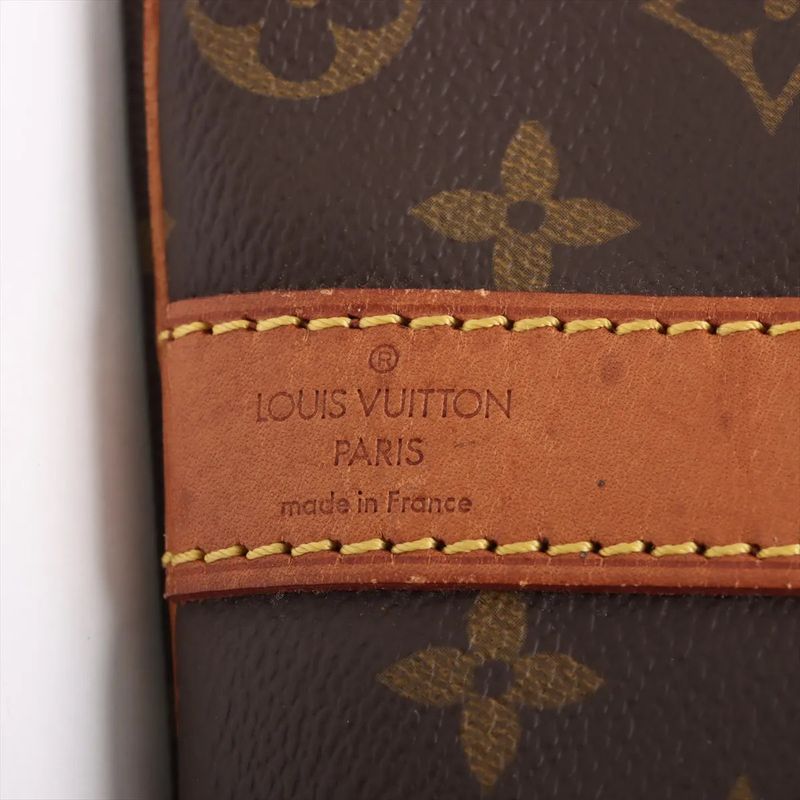 Louis Vuitton Monogram Keepall Bandoliere 50 M41416 Leather Boston Bag Business