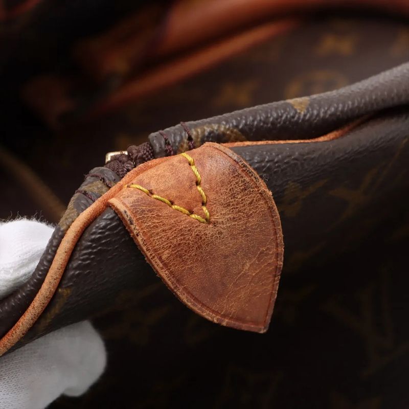 Louis Vuitton Monogram Keepall 45 M41428 Leather Boston Bag Business Travel