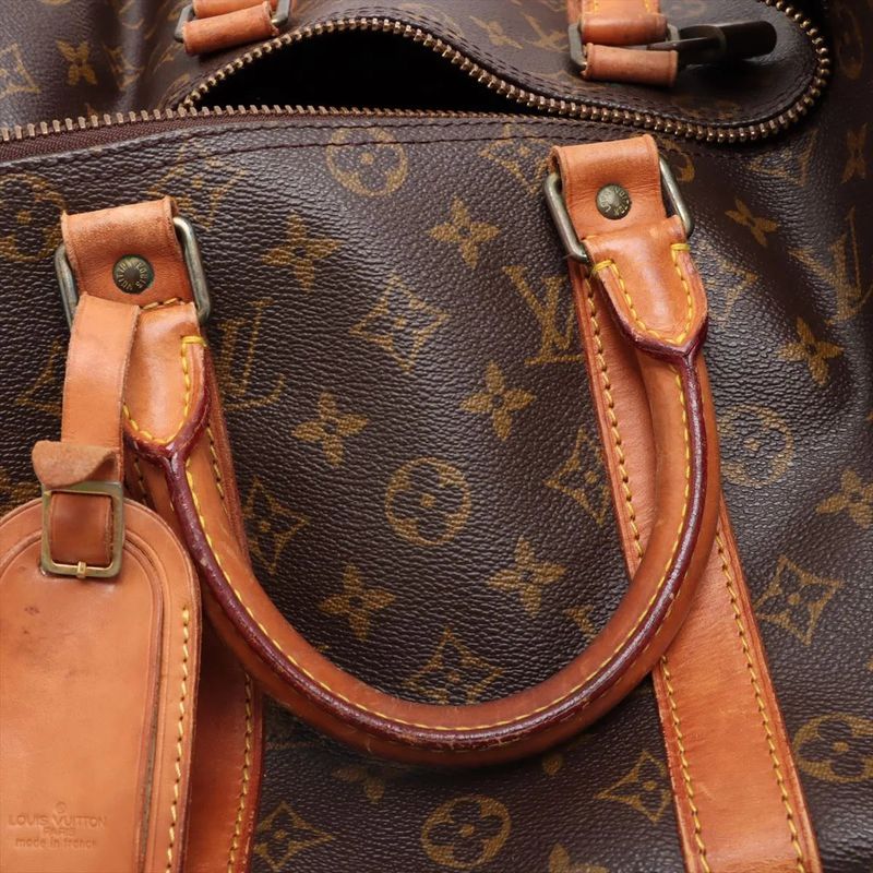 Louis Vuitton Monogram Keepall 45 M41428 Leather Boston Bag Business Travel
