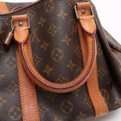 Louis Vuitton Monogram Keepall 45 M41428 Leather Boston Bag Business Travel