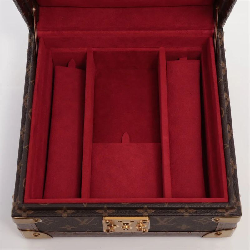 Louis Vuitton Monogram Coffret Jewelry Case With RFID M13513 Personalized MMM