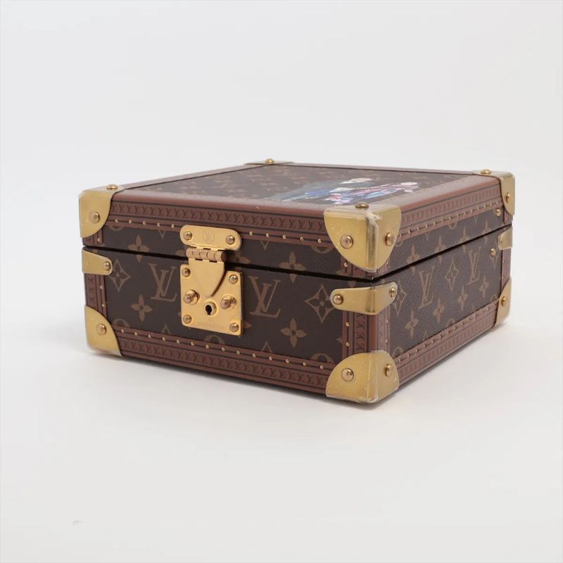 Louis Vuitton Monogram Coffret Jewelry Case With RFID M13513 Personalized MMM