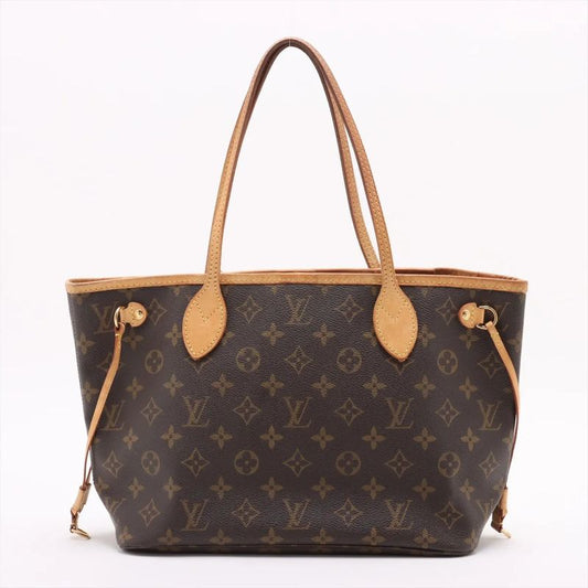 Louis Vuitton Monogram Neverfull PM M40155 Leather Tote Bag Shoulder Hand