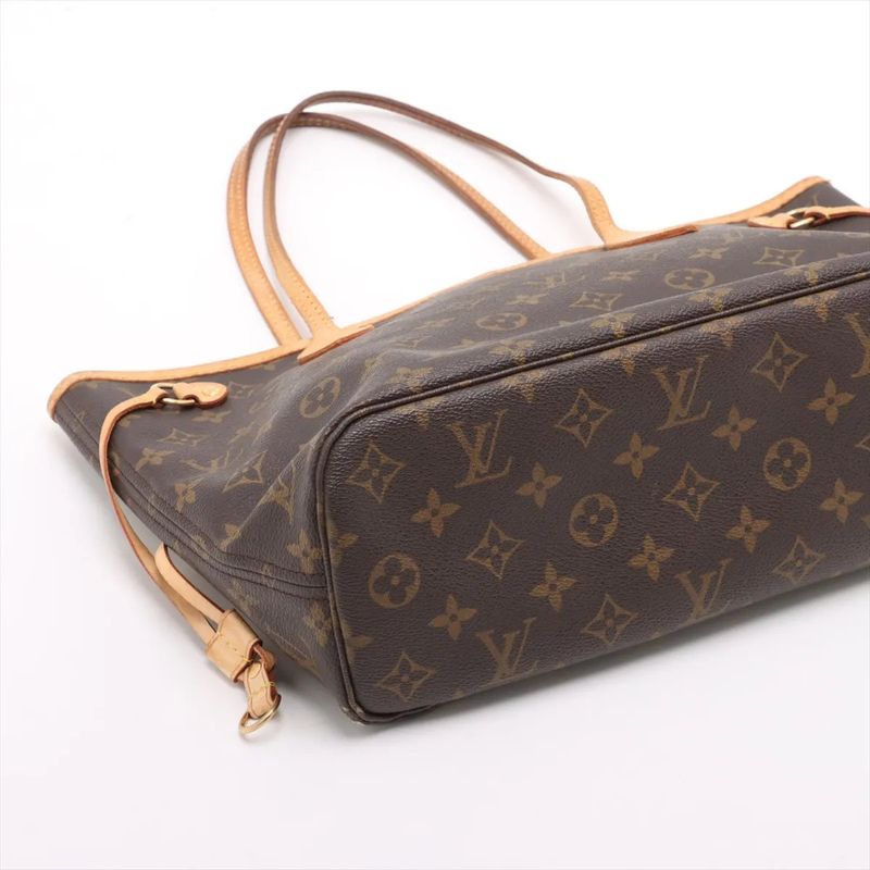 Louis Vuitton Monogram Neverfull PM M40155 Leather Tote Bag Shoulder Hand