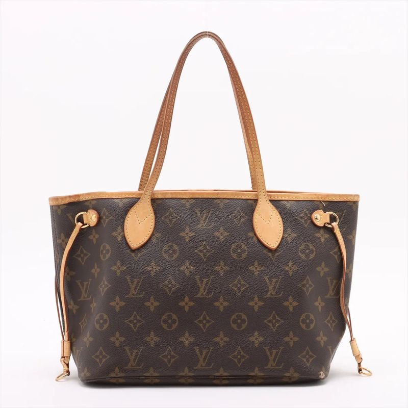 Louis Vuitton Monogram Neverfull PM M40155 Leather Tote Bag Shoulder Hand