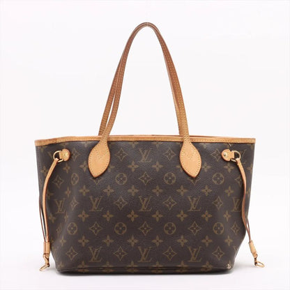 Louis Vuitton Monogram Neverfull PM M40155 Leather Tote Bag Shoulder Hand