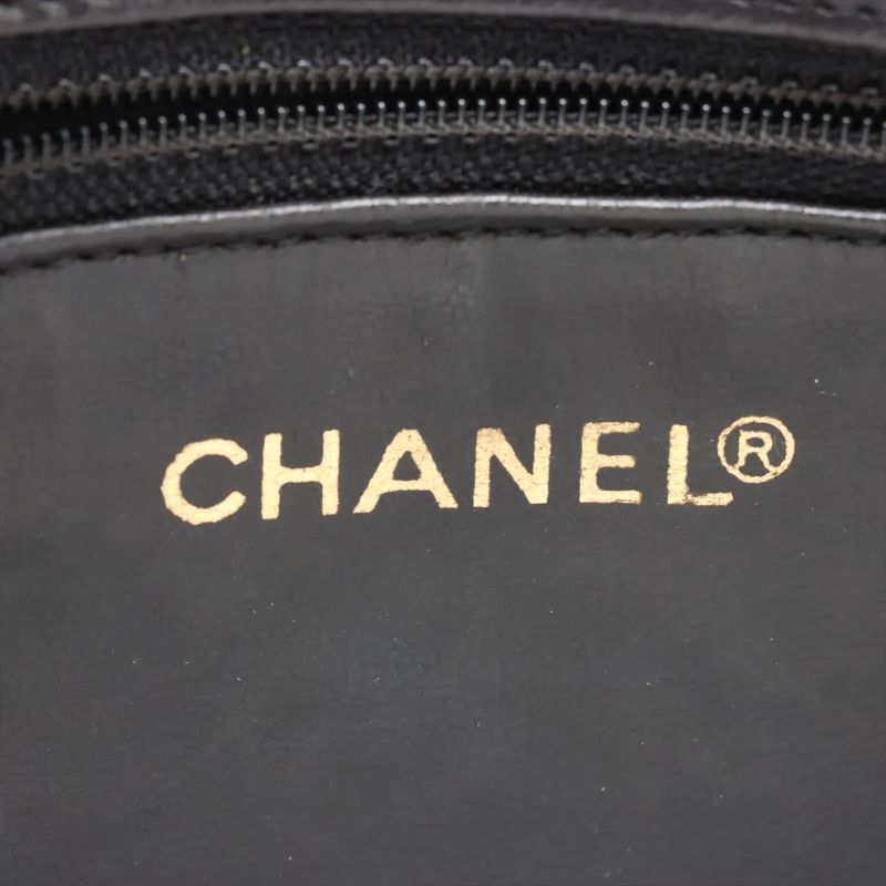 Chanel Authenticity V-stitched Chevron Leather Shoulder Bag With Serial Seal