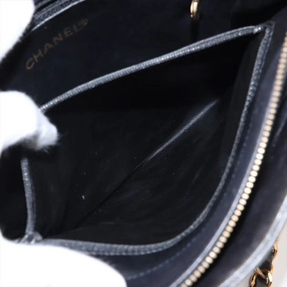 Chanel Authenticity V-stitched Chevron Leather Shoulder Bag With Serial Seal