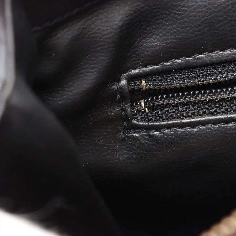 Chanel Authenticity V-stitched Chevron Leather Shoulder Bag With Serial Seal