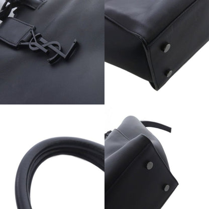 Saint Laurent Paris Downtown Cabas Shoulder Bag Handbag 2way Black