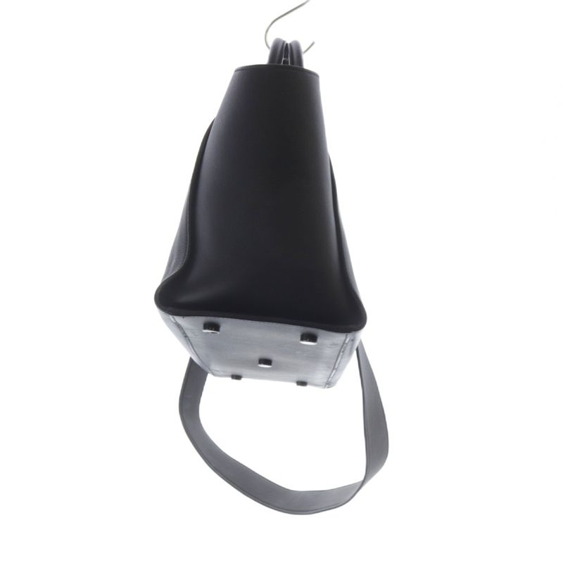 Saint Laurent Paris Downtown Cabas Shoulder Bag Handbag 2way Black