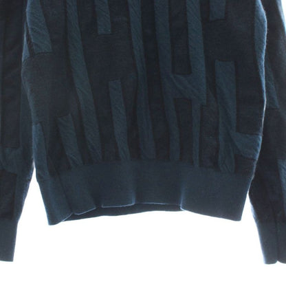Hermes Made In Italy Knitted Sweater 100% Cashmere Long Sleeves Crew Neck H