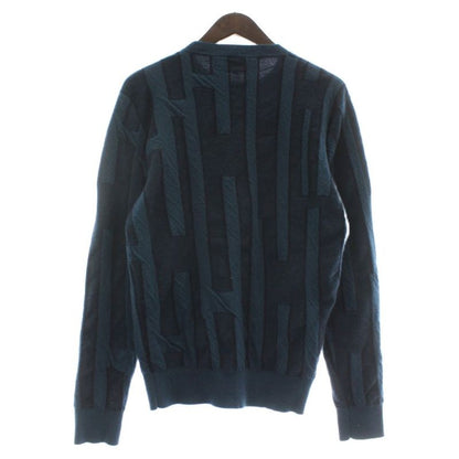 Hermes Made In Italy Knitted Sweater 100% Cashmere Long Sleeves Crew Neck H